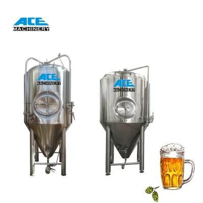 Pressure Beer Fermenter or Fermentor of Beer on Skid Price Tank