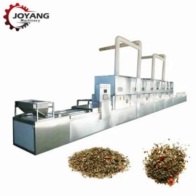 30kw 30kg / H Industry Basil Leave Dryer Microwave Drying Machine