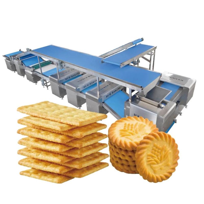 Advanced Technology Multi-Functional Biscuit Production Line for Hard and Soft Biscuit with Ce Certification