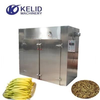 Eo-Friendly Hot Air Hollyhock Daylily Drying Machine