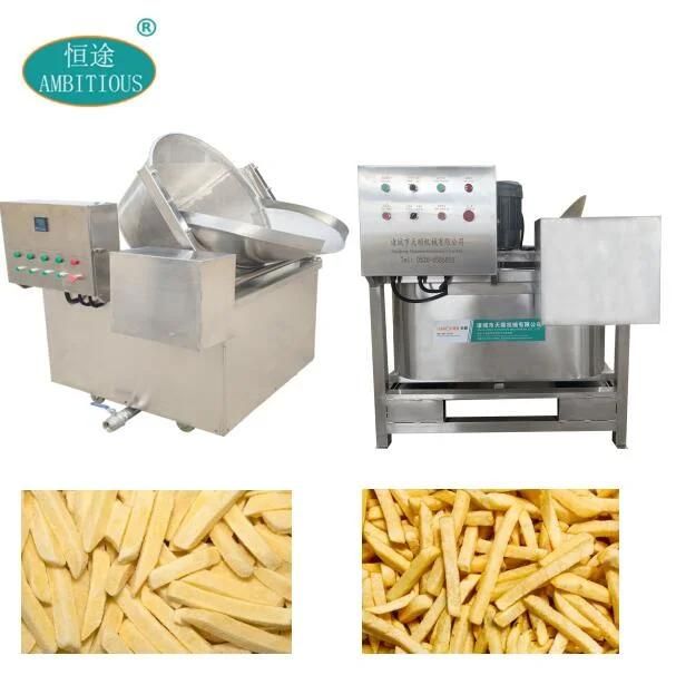 French Fries Frying and Deoiling Machine