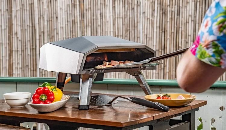 2021 Stainless Steel Portable Garden Bakery Gas Outdoor Pizza Oven