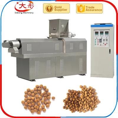 Twin Screw Dry Dog Feed Production Machine