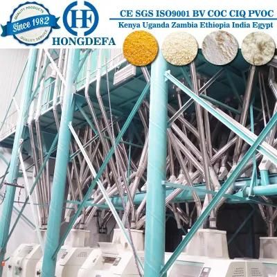 Chinese First Grade 150t/24h Maize Flour Processing Machine