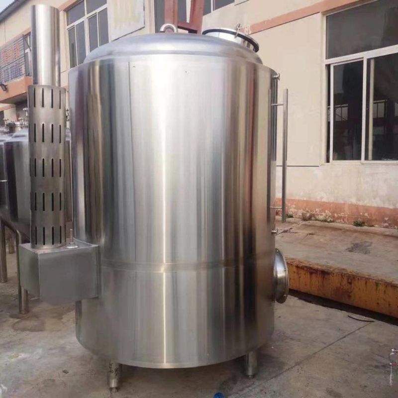 1000L Direct Fire Heating Beer Brewhouse with 3 Vessels for Draft Beer Brewing System