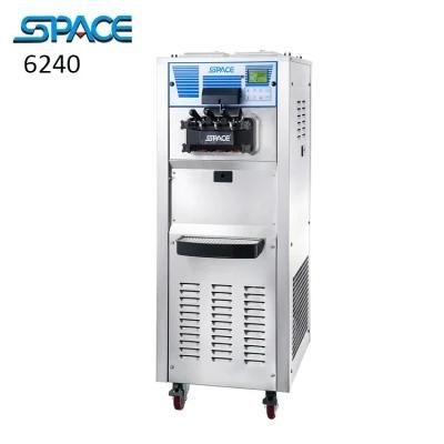 Space High Quality Precooling Stainless Steel Panel Best Soft Ice Cream Machine