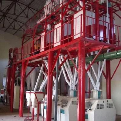 50t/24h Mazie Flour Grits Machine for Making Particle Meal