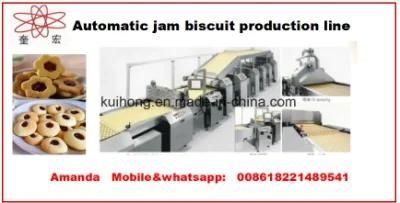 Kh-600 Automatic Jam Filled Biscuit Making Machine