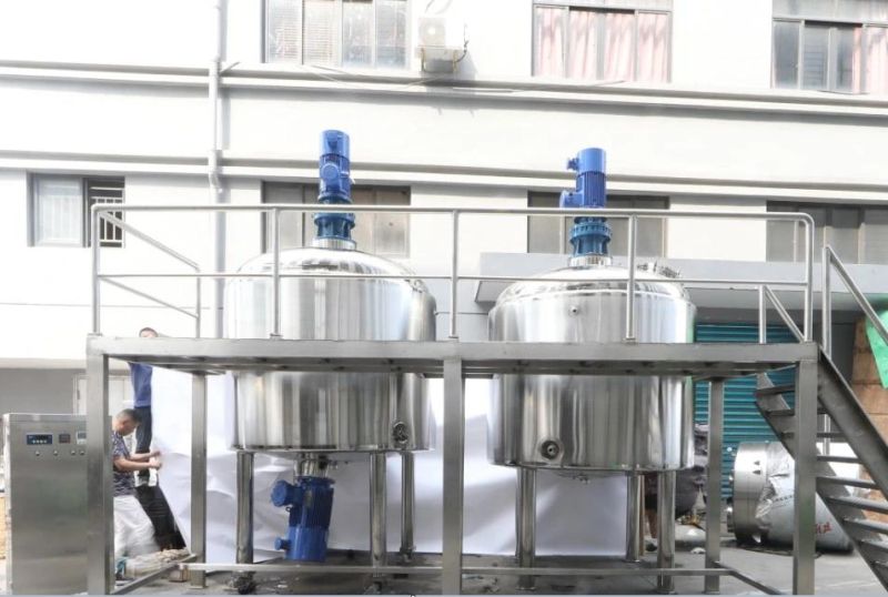 Smart Electric Heating Stainless Steel Heating Milk Holding Mixing Tank Price