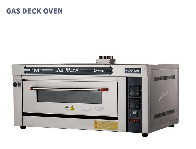 Baking Machine 1 Deck 2 Trays Commercial Gas Oven Bread Cake Oven