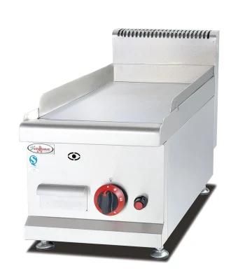 400mm Commercial Counter Top Gas Flat Griddle Gh-536