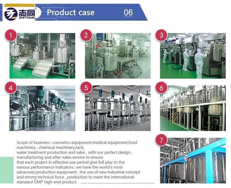 Internal and External Circulation of Hydraulic Emulsifier Lower Homogenizer (seperated)