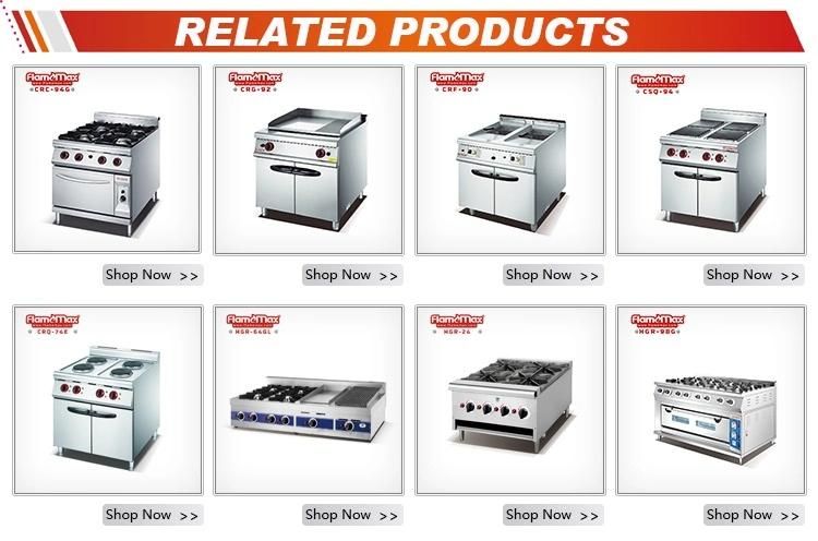 4 Burners Gas Cooking Range with Gas Oven (HGR-4G)