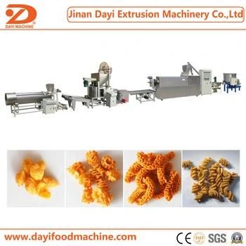Stainless Steel Fried Corn Flour Bugles Production Line