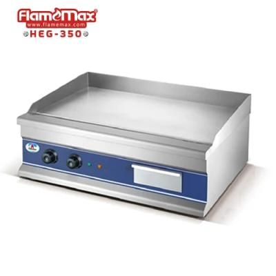 Heg-350 Steel Electric Griddle with CE RoHS Certificate Factory Supplier