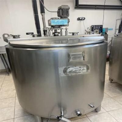 304 316 Stainless Steel Ice Cream Processing Tank for Aging Process