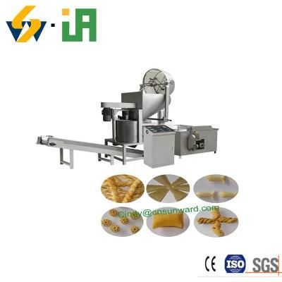 Factory Price Tortilla Making Machine Fried Snack Foods Making Machine Cheese Chips ...