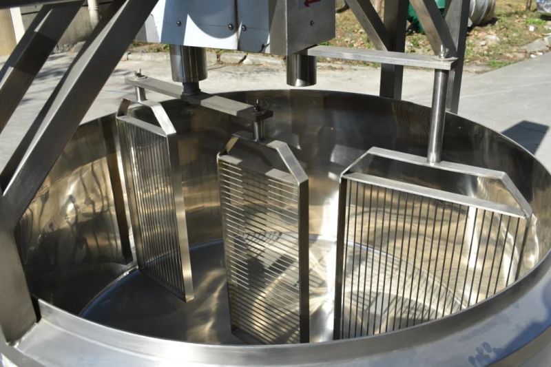 Cheese Vat Open Top Stainless Steel Batch Pasteuriser Cheese Vat for Curd