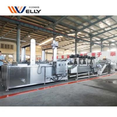 Muti-Purpose Spicy Green Peas Production Line Seed Groundnut Frying Machine Continuous