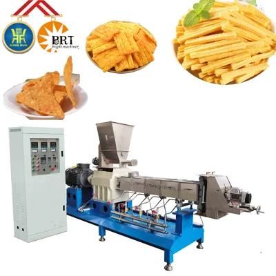 Automatic Industrial Production Deep Fried Corn Chips Manufacture Equipment Fried Corn ...