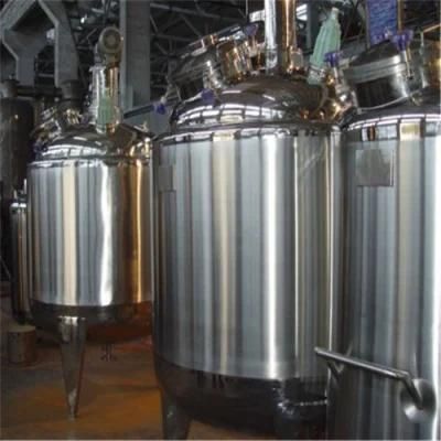Sanitary Steam Electric Heating Stainless Steel Assy Tank with Agitator Price