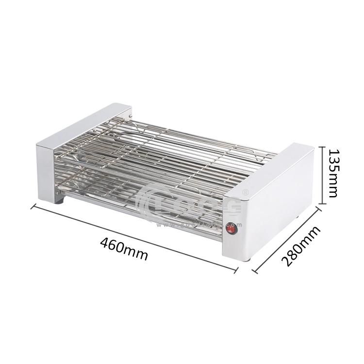 Other Snack Machines Counter Top Mini Outdoor BBQ Grill Stainless Steel Electric Commercial BBQ Grill