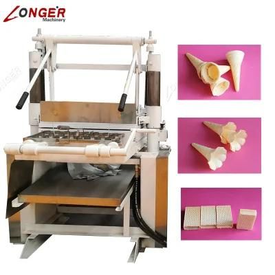 Production Plant How to Make Ice Cream Cone Machine Equipment