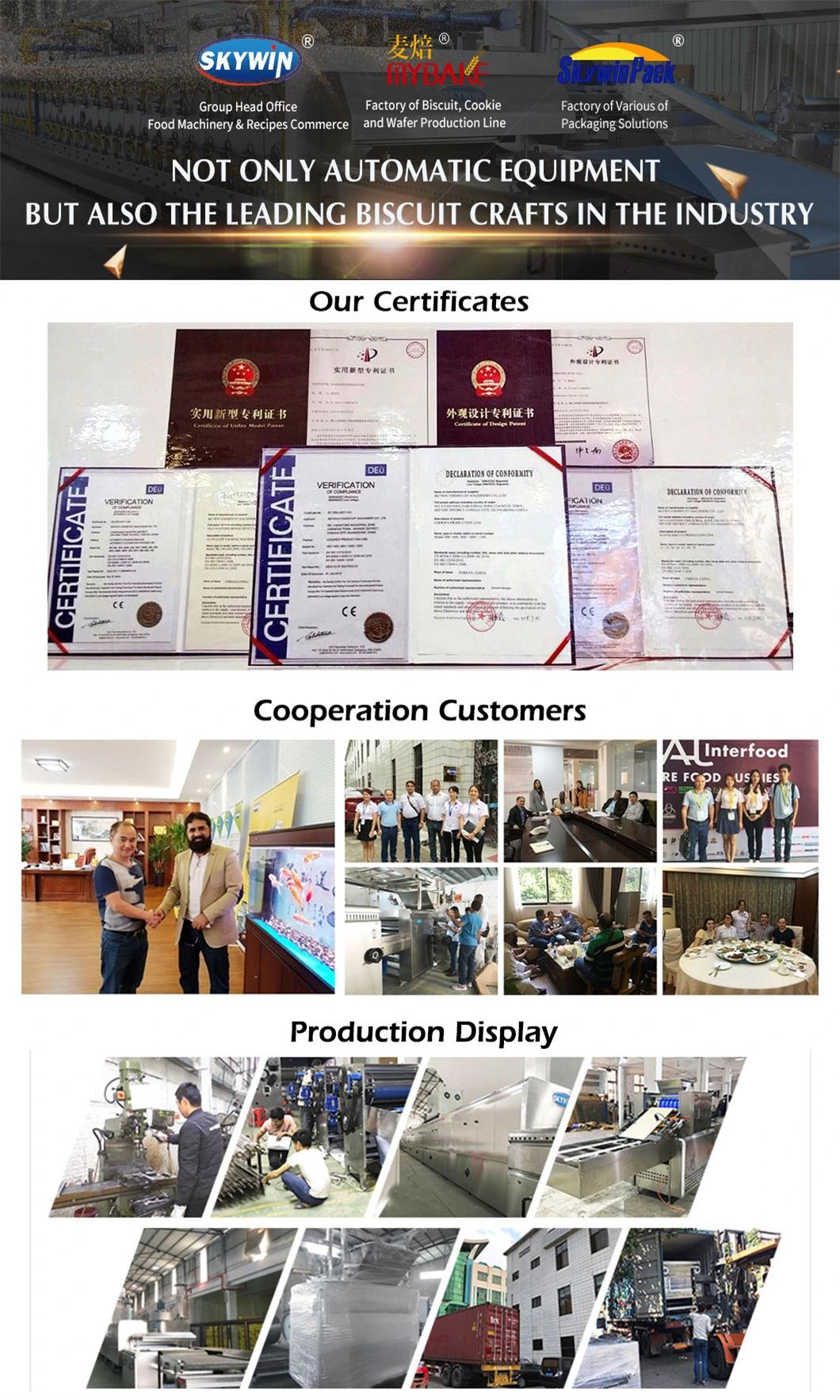 Icecream Biscuit Sandwiching Machine Cookie Production Line Sandwich Biscuit Machine with Packing Machine