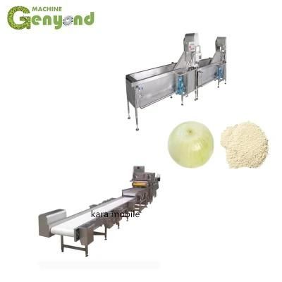 Industrial Onion Washing Peeling Processing Machine