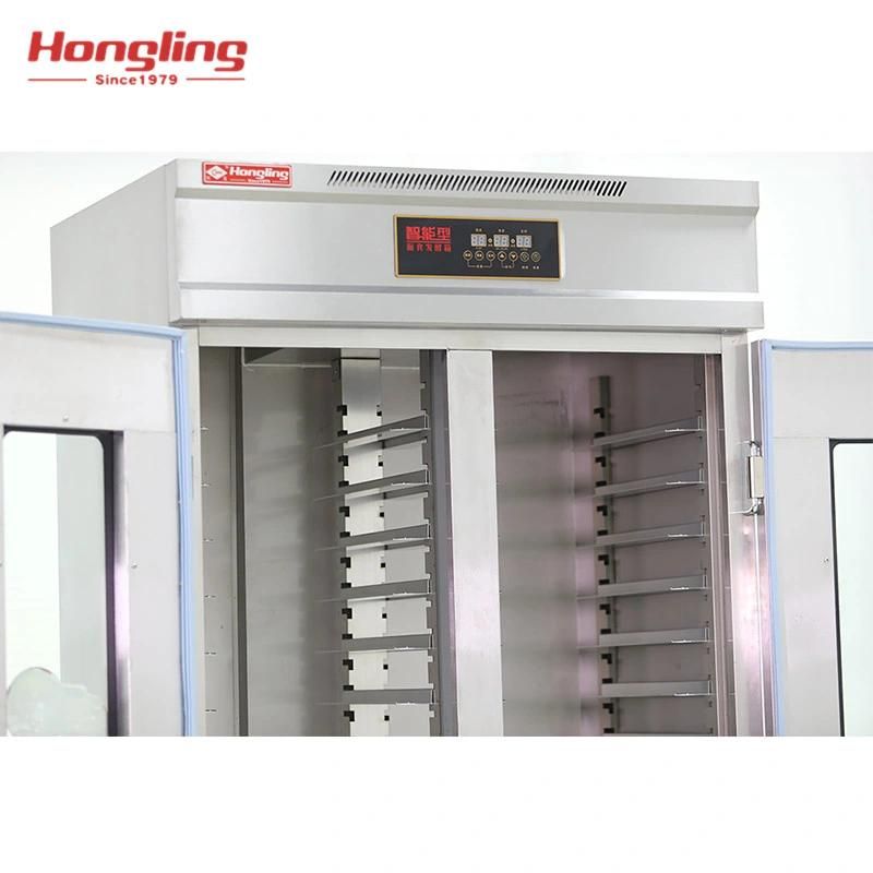 Hot Sale Double Door 32 Trays Digital Luxury Bread Proofer for Bakery