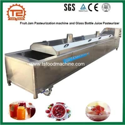 Fruit Jam Pasteurization Machine and Glass Bottle Juice Pasteurizer