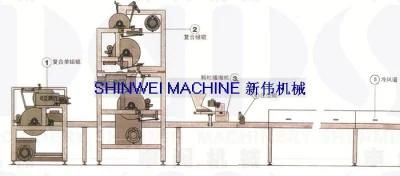 COB400 Multiple Candy Bar (snickers) Production Line with Chocolate Enrobing