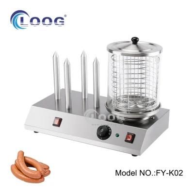 Commercial Catering Equipment Hot Dog Cooking Machine Bread Hot Dog Warmer Electric Hot ...