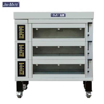Hot Sales Bakery Equipment 3 Deck 6 Tray Baking Machine Electric Kitchen Equipment for ...