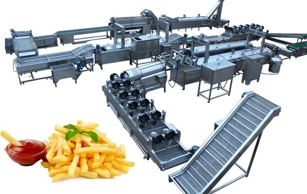 Commercial Fresh Potato Chips Frying Machine