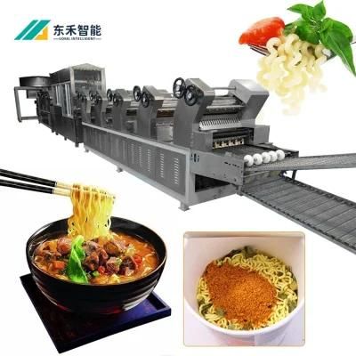 Large Scale Fried Cup Instant Noodles Production Line with Oil Filter System