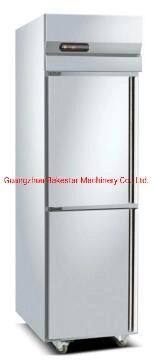 Commercial Hotel Kitchen Stainless Steel Refrigerator with CE