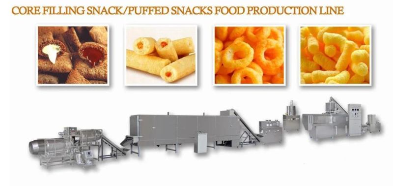 Plant Price Baked Snack Puff Food Making Machine