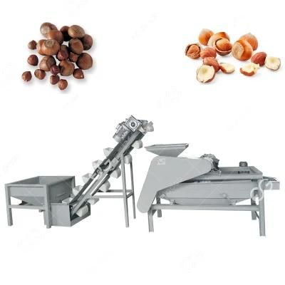 Longer Almond Dehusker Shell Removing Machine Almond Hulling Huller Palm Seed Cracker ...