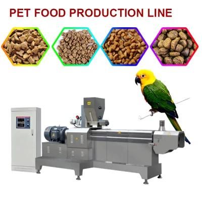 Automatic Pet Treat Granulator Extruder Processing Line Pet Snack Stick Machine Compress