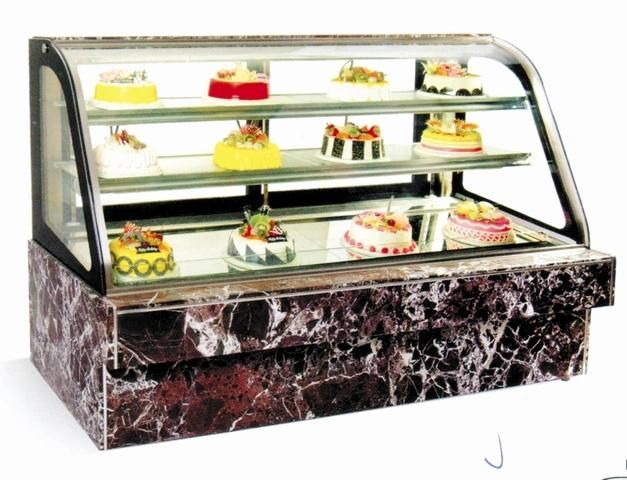 Ra Double-Curved Type Cake Showcase (RA-1200/ 1500/ 1800)
