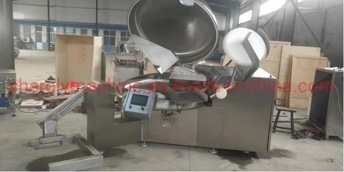 Frenquency Control Bowl Cutter Cutting Machine for Meat Sausage