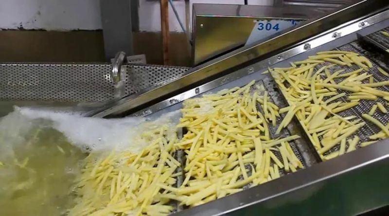Conveyor Belt Blancher Electric Plantain Blanching and Cooking Equipment