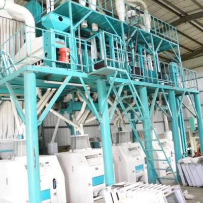 Kenya Zambia Tanzania Uganda 50t/24h&#160; Maize Flour Meal Mill Milling Machine