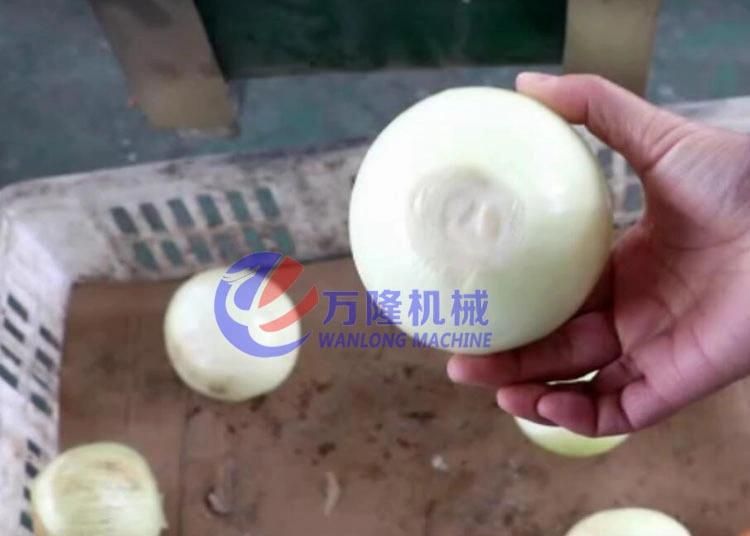 Electric Green Onion Cutter and Peeler Root Cutting Machine