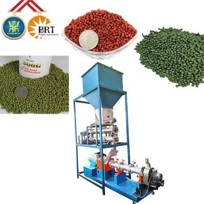 100-2500kg/H Automatic Expanded Floating Pond Tilapia Catfish Fish Feed Pellet Making ...