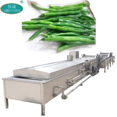 Steam Blancher Machinery Cooking Equipment Bean Blanching Machine
