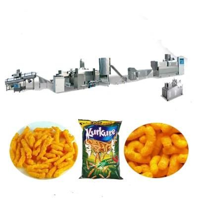 2021 Hot Sale Zh95 Fried Niknaks Processing Line Cheetos Snacks Food Makes Machines