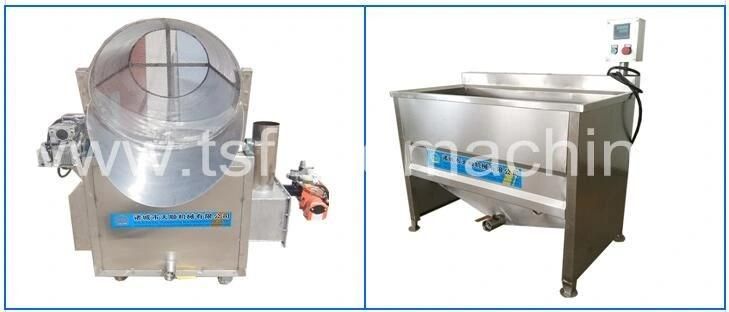 Automatic Stirring Temperature-Controlled French Fries Fryer Frying Machine and Making Machine