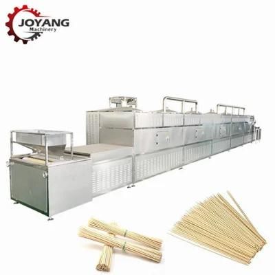 20kw 20kg / H Bamboo Stick Wooden Production Microwave Drying Machine